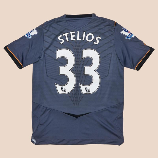 Hull City 2009 - 2010 Match Issue Away Shirt #33 Stelios (Very good) M