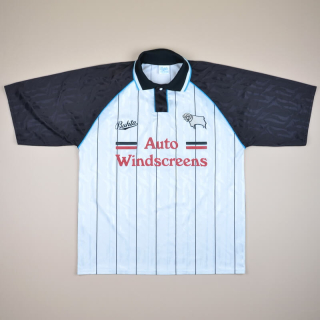 Derby County 1993 - 1995 Home Shirt (Very good) L