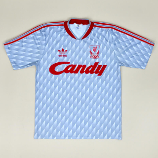 Liverpool 1989 - 1991 Away Shirt (Good) M