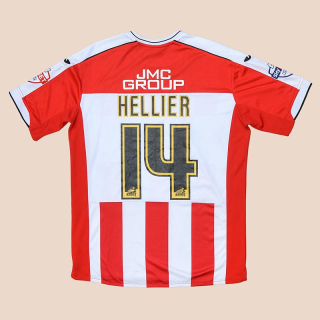 Exeter City 2012 - 2013 Home Shirt #14 Hellier (Good) S