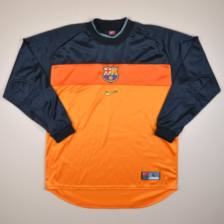 Barcelona 1999 - 2000 Goalkeeper Shirt (Very good) L