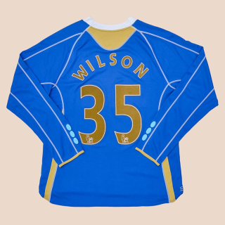 Portsmouth 2007 - 2008 Home Shirt #35 Willson (Good) XL