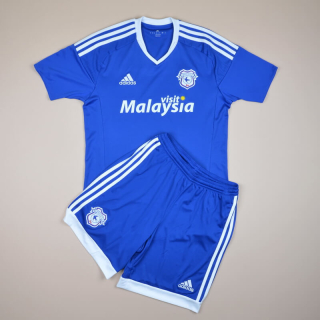 Cardiff 2016 - 2017 Home Full kit (Excellent) S