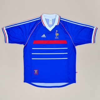 France 1998 - 2000 Home Shirt (Very good) L