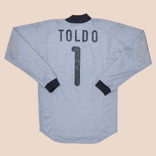 Inter Milan 2000 - 2001 Goalkeeper Shirt #1 Toldo (Very good) S