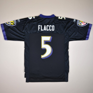 Baltimore Ravens 2000 NFL American Football Shirt #5 Flacco (Excellent) M