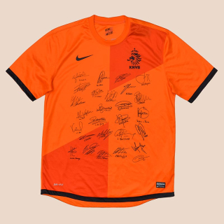 Holland 2012 - 2013 'BNWT' Signed Home Shirt (New with tags) L