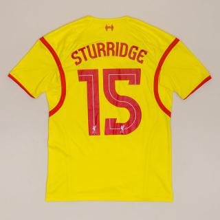 Liverpool 2014 - 2015 Away Shirt #15 Sturridge (Very good) S