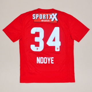 FC Sion 2016 - 2017 Match Issue Third Shirt #34 Ndoye (Very good) XL