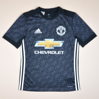 Manchester United 2017 - 2018 Away Shirt (Excellent) YL