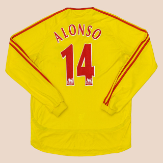 Liverpool 2006 - 2007 Away Shirt #14 Alonso (Good) M