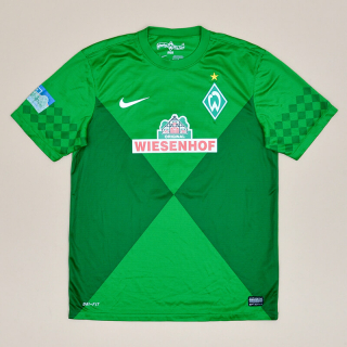 Werder Bremen 2012 - 2013 Home Shirt #13 (Good) M