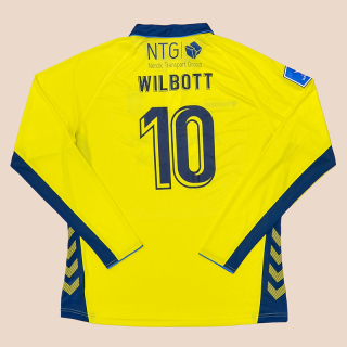 Brondby 2019 - 2020 Home Shirt #10 Wilbott (Very good) XXL