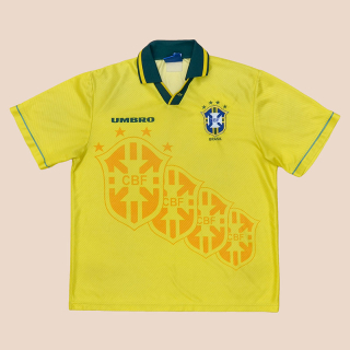 Brazil  1994 - 1997 Home Shirt (Very good) L