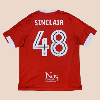 Birmingham 2016 - 2017 Away Shirt #48 Sinclair (Good) L