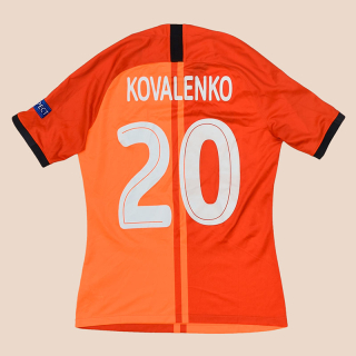 Shakhtar Donetsk 2019 - 2020 Match Worn Home Shirt #20 Kovalenko (Excellent) M