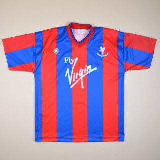 Crystal Palace 1989 - 1990 Home Shirt (Excellent) M