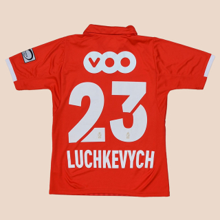 Standard Liege 2017 - 2018 Match Worn Home Shirt #23 Luchkevych (Very good) S