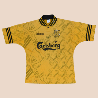 Liverpool 1994 - 1996 'Signed' Third Shirt (Not bad) L