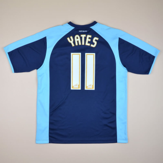 Port Vale 2008 - 2009 Away Shirt #11 Yates (Very good) L