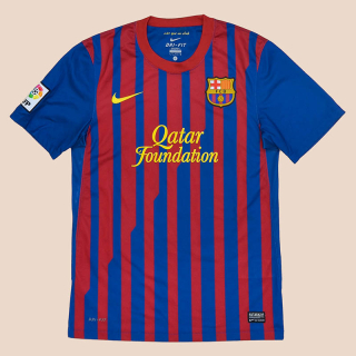 Barcelona 2011 - 2012 Home Shirt (Excellent) S