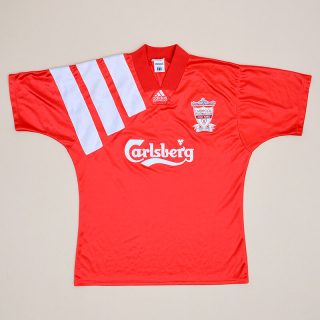 Liverpool 1992 - 1993 Home Shirt (Excellent) L