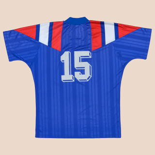 France 1992 - 1994 Home Shirt #15 (Good) L