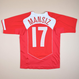 Turkey 2004 - 2006 Home Shirt #17 Manciz (Very good) M