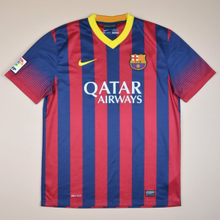 Barcelona 2013 - 2014 Home Shirt (Very good) S