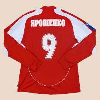 Illichivets Mariupil 2010 - 2011 Match Worn Home Shirt #9 Yaroshenko (Very good) L