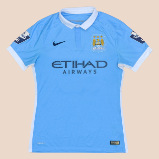 Manchester City 2015 - 2016 Match Worn Reserve Home Shirt #12 (Very good) M