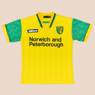 Norwich 1996 - 1997 Home Shirt (Very good) YM