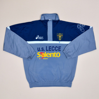 Lecce 2003 - 2004 Player Issue 1/3 Zip Jacket (Good) L