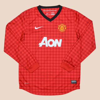 Manchester United 2012 - 2013 Home Shirt (Excellent) YL