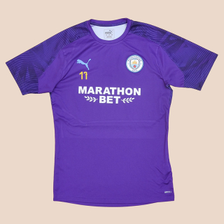 Manchester City 2019 - 2020 Player Issue Training Shirt #17 (Very good) M