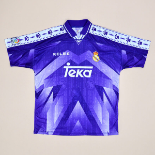 Real Madrid 1996 - 1997 Away Shirt (Good) L