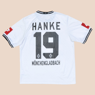 Borussia Monchengladbach 2010 - 2011 'Signed' Home Shirt #19 Hanke (Good) S