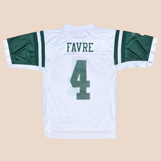 New York Jets NFL American Football Shirt #4 Favre (Very good) S