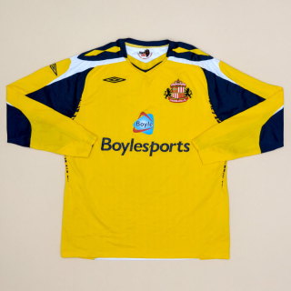 Sunderland 2007 - 2008 Goalkeeper Shirt #23 (Very good) XL