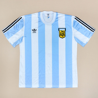 Argentina 1988 - 1989 Home Shirt (Very good) L