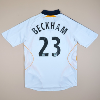 LA Galaxy  2007 - 2008 Away Shirt #23 Beckham (Very good) M