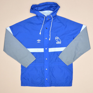 Sheffield Wednesday 1988 - 1990 Rain Jacket (Very good) S