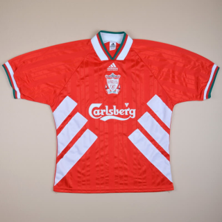 Liverpool 1993 - 1995 Home Shirt (Very good) L