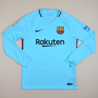 Barcelona 2017 - 2018 Away Shirt (Very good) M