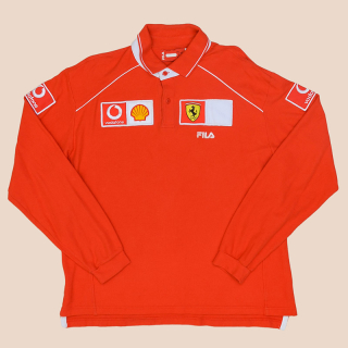 Scuderia Ferrari 2002 'Schumacher Era' Formula 1 Long sleeve (Very good) L