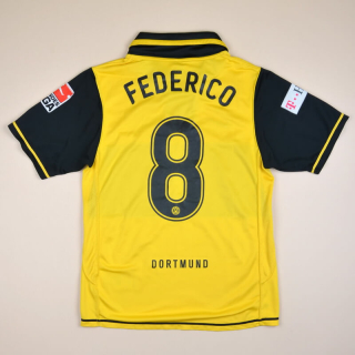 Borussia Dortmund 2007 - 2008 Home Shirt #8 Federico (Good) S