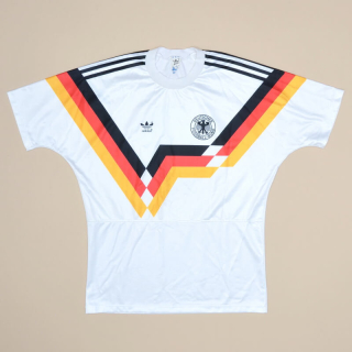 Germany 1990 - 1992 Home Shirt #9 (Good) M