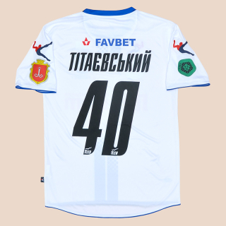 Chornomorets Odesa 2019 - 2020 Match Worn Away Shirt #40 Tytaevskiy (Very good) M