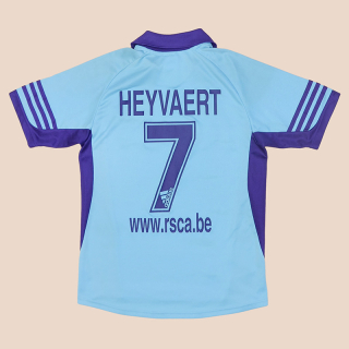 Anderlecht 2000 - 2001 Away Shirt #7 Heyvaert (Good) XS