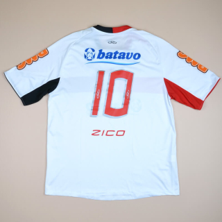 Flamengo 2010 Away Shirt #10 Zico (Very good) XL